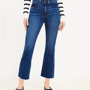 Loft Kick Crop Jean